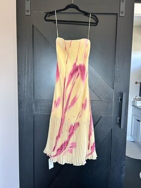 Abercrombie NWT Strapless Midi Dress